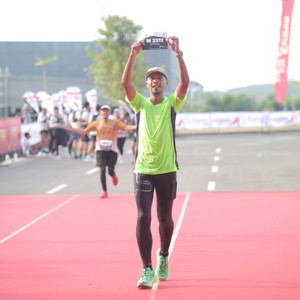 Race photo from KEDIRI HALF MARATHON 2026