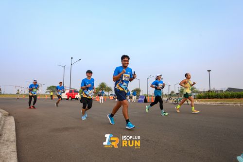 Race photo from ISOPlus Run 2024 Jakarta