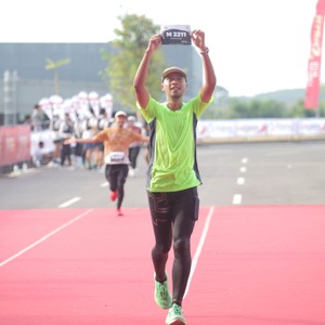 Race photo from KEDIRI HALF MARATHON 2026