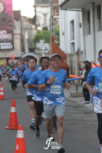 Race photo from Jabar Run 10K 2024