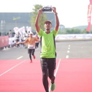 Race photo from KEDIRI HALF MARATHON 2026