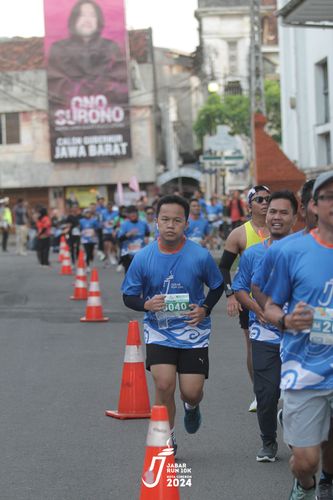 Race photo from Jabar Run 10K 2024