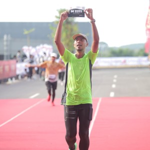 Race photo from KEDIRI HALF MARATHON 2026
