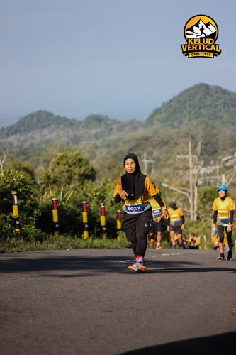 Race photo from Kelud Vertical Challenge 2024