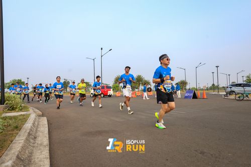 Race photo from ISOPlus Run 2024 Jakarta