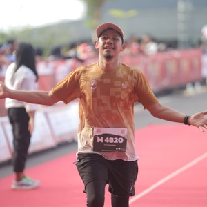 Race photo from KEDIRI HALF MARATHON 2026