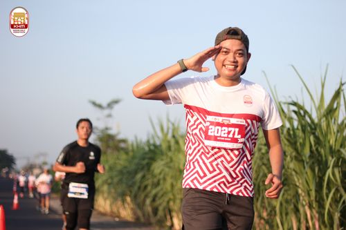Race photo from Kediri Half Marathon 2024