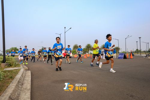 Race photo from ISOPlus Run 2024 Jakarta