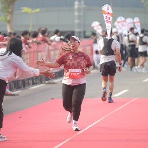 Race photo from KEDIRI HALF MARATHON 2026