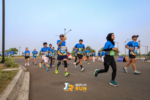 Race photo from ISOPlus Run 2024 Jakarta