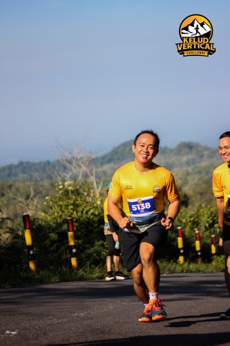 Race photo from Kelud Vertical Challenge 2024