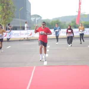 Race photo from KEDIRI HALF MARATHON 2026
