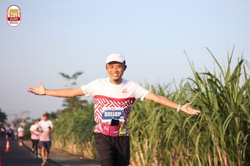 Race photo from Kediri Half Marathon 2024