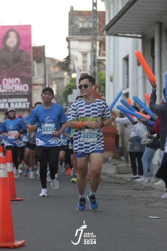Race photo from Jabar Run 10K 2024