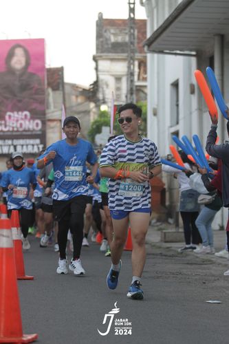 Race photo from Jabar Run 10K 2024