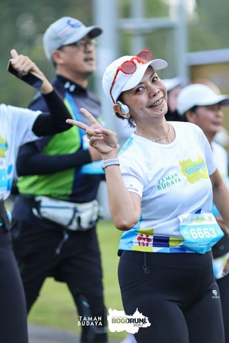 Race photo from Taman Budaya x BOGORUN 2025
