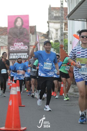 Race photo from Jabar Run 10K 2024