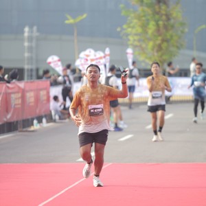 Race photo from KEDIRI HALF MARATHON 2026