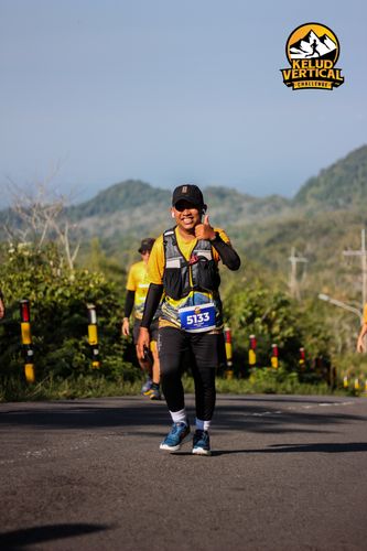 Race photo from Kelud Vertical Challenge 2024