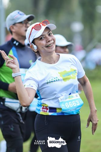 Race photo from Taman Budaya x BOGORUN 2025