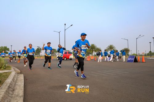 Race photo from ISOPlus Run 2024 Jakarta