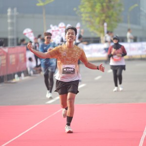 Race photo from KEDIRI HALF MARATHON 2026