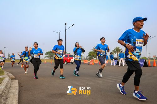 Race photo from ISOPlus Run 2024 Jakarta