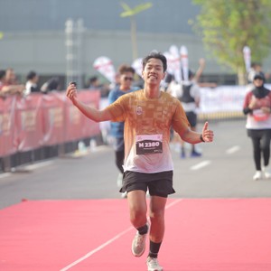 Race photo from KEDIRI HALF MARATHON 2026