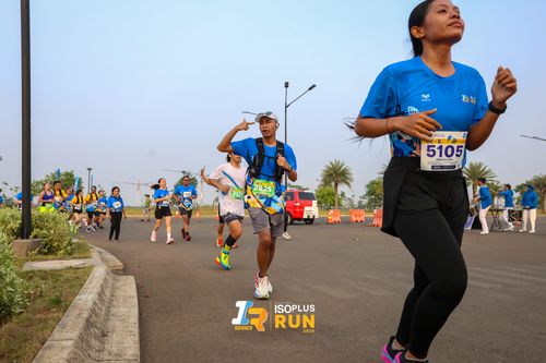 Race photo from ISOPlus Run 2024 Jakarta