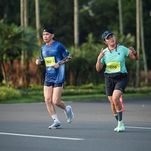 Race photo from BOGORUN 2026