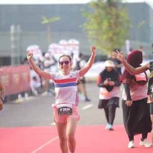 Race photo from KEDIRI HALF MARATHON 2026
