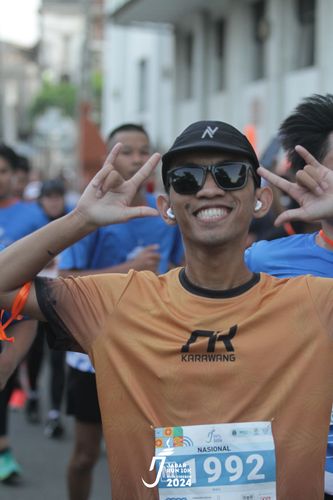 Race photo from Jabar Run 10K 2024