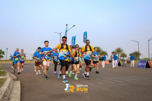 Race photo from ISOPlus Run 2024 Jakarta