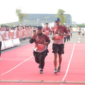 Race photo from KEDIRI HALF MARATHON 2026