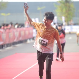 Race photo from KEDIRI HALF MARATHON 2026