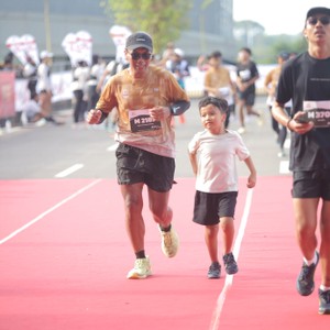 Race photo from KEDIRI HALF MARATHON 2026