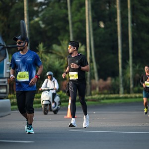 Race photo from BOGORUN 2026
