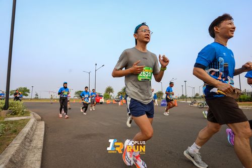 Race photo from ISOPlus Run 2024 Jakarta