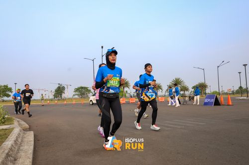 Race photo from ISOPlus Run 2024 Jakarta