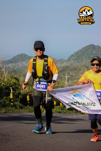 Race photo from Kelud Vertical Challenge 2024