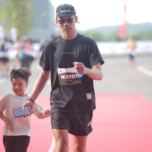 Race photo from KEDIRI HALF MARATHON 2026