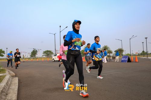 Race photo from ISOPlus Run 2024 Jakarta