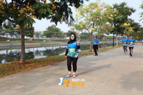 Race photo from ISOPlus Run 2024 Jakarta