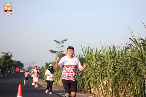 Race photo from Kediri Half Marathon 2024