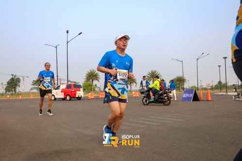 Race photo from ISOPlus Run 2024 Jakarta