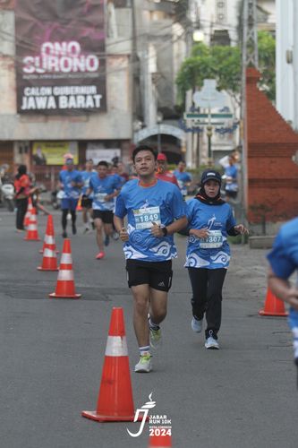 Race photo from Jabar Run 10K 2024
