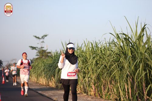 Race photo from Kediri Half Marathon 2024