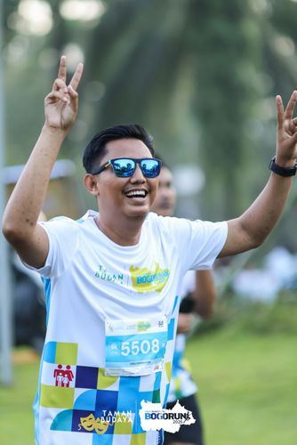 Race photo from Taman Budaya x BOGORUN 2025