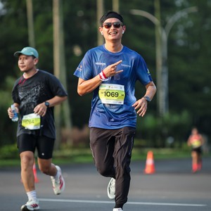 Race photo from BOGORUN 2026