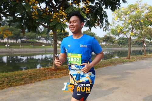 Race photo from ISOPlus Run 2024 Jakarta